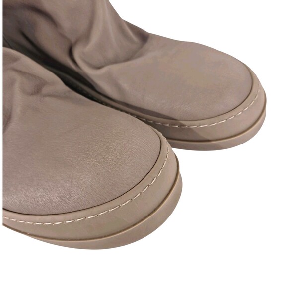Rick Owens Slouch Boots US 11 IT 44 Mens Bone Leather $1450 main image 14